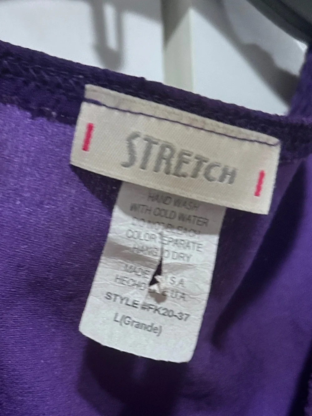 Purple Women's V-Neck Sweater with Embellished Hat Motif